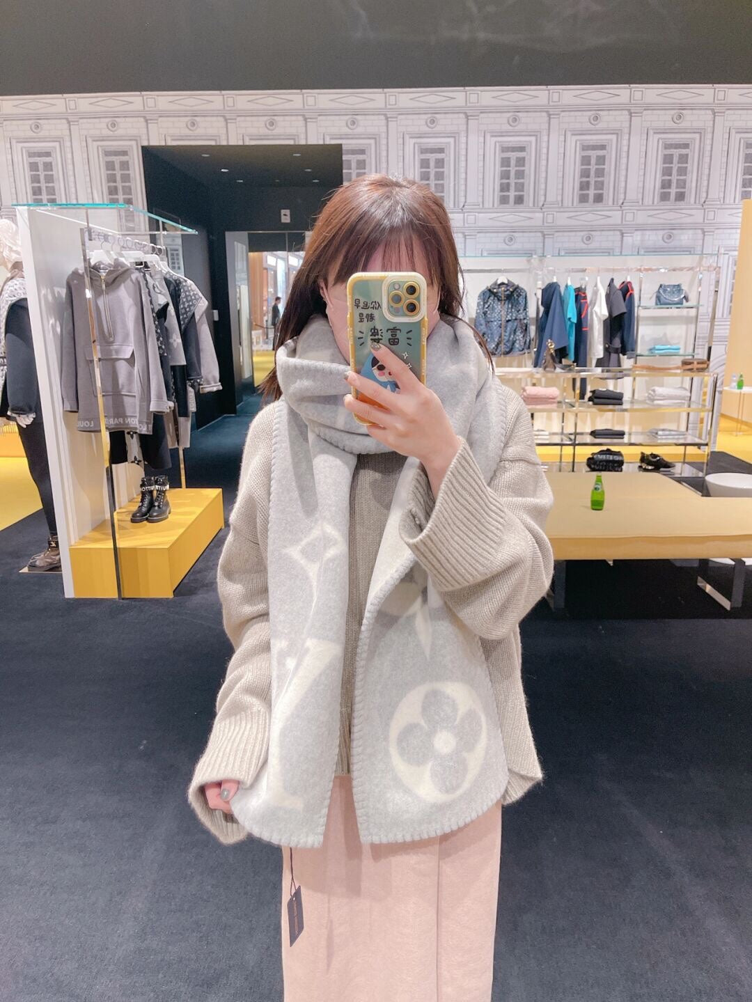 신조 / 루이비통 스카프