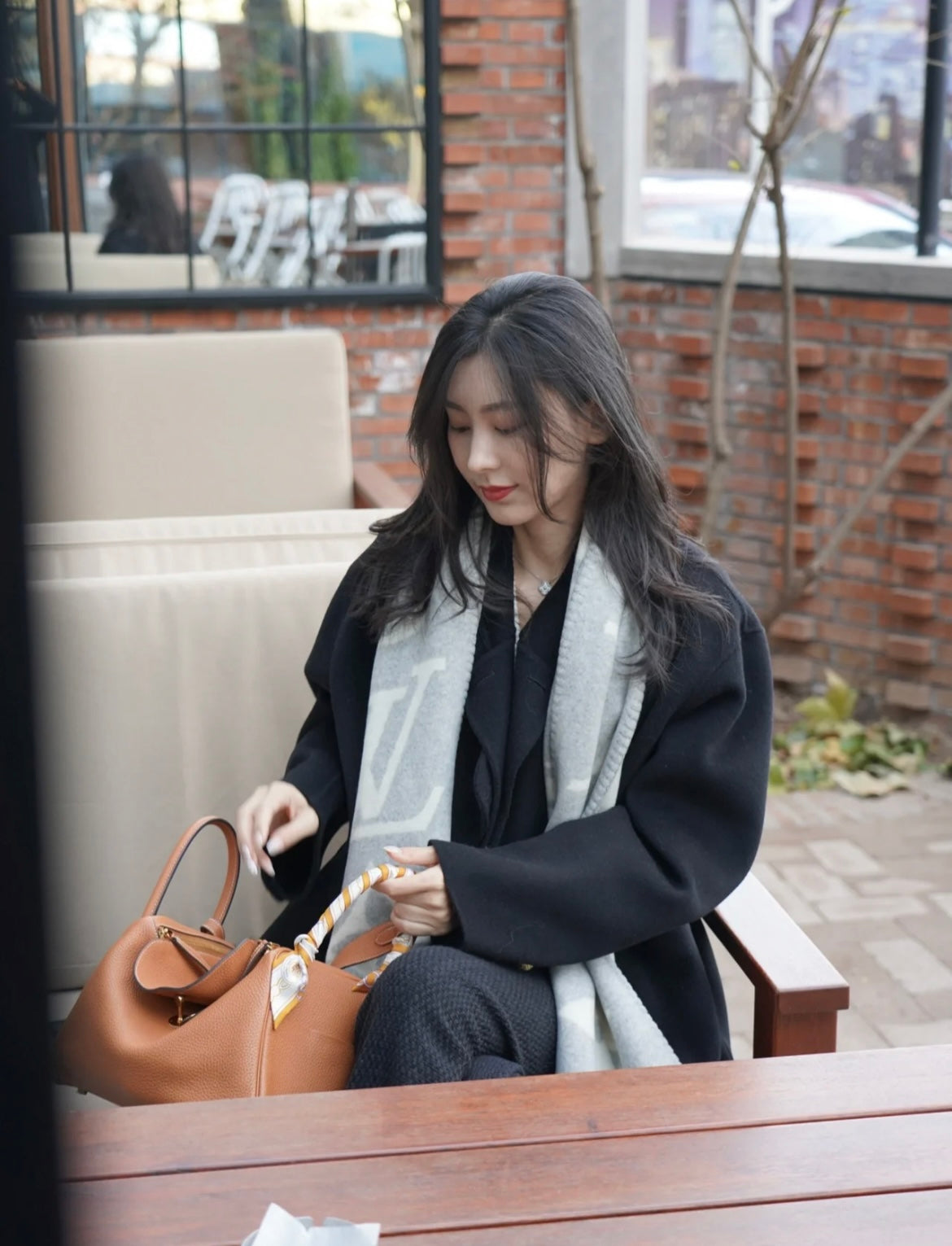 신조 / 루이비통 스카프