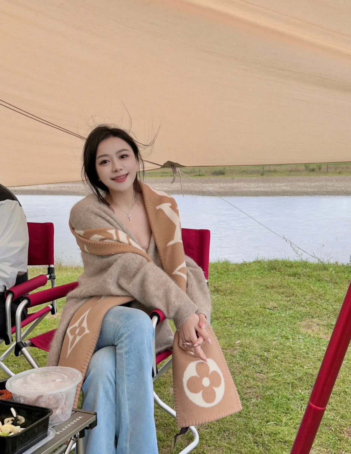 신조 / 루이비통 스카프