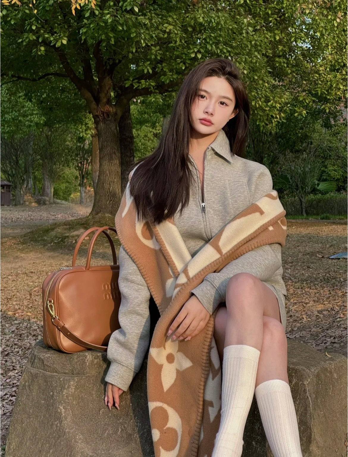 신조 / 루이비통 스카프