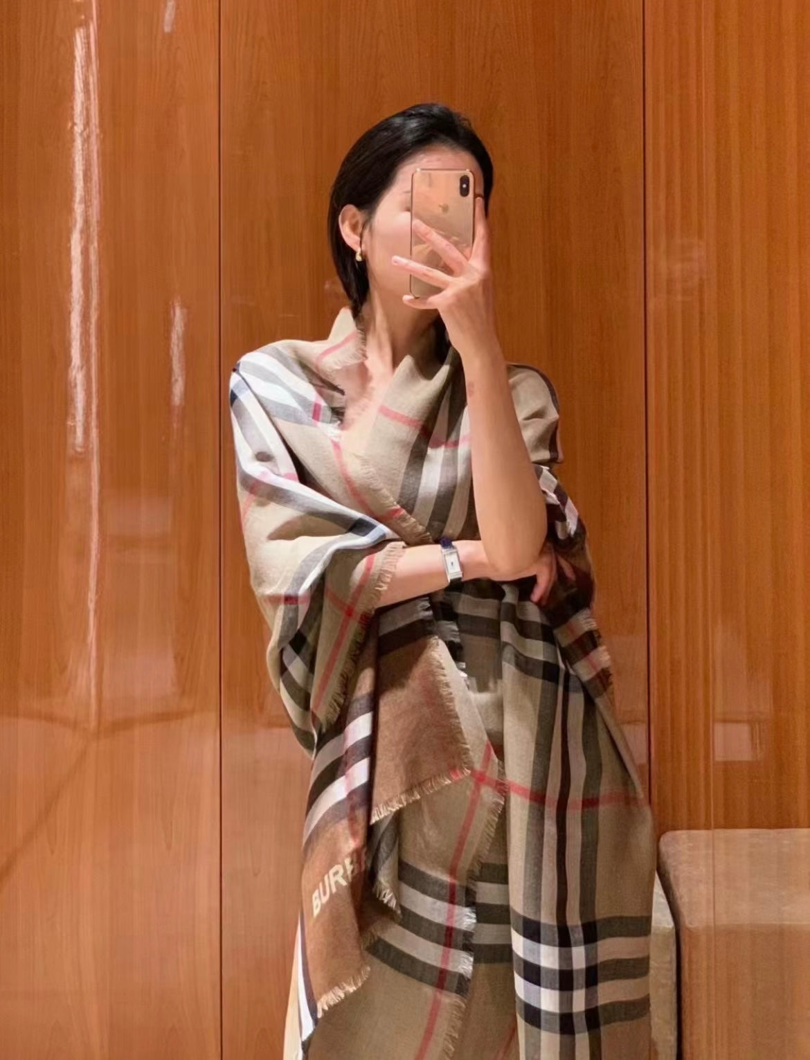 신조 / 버버리 스카프