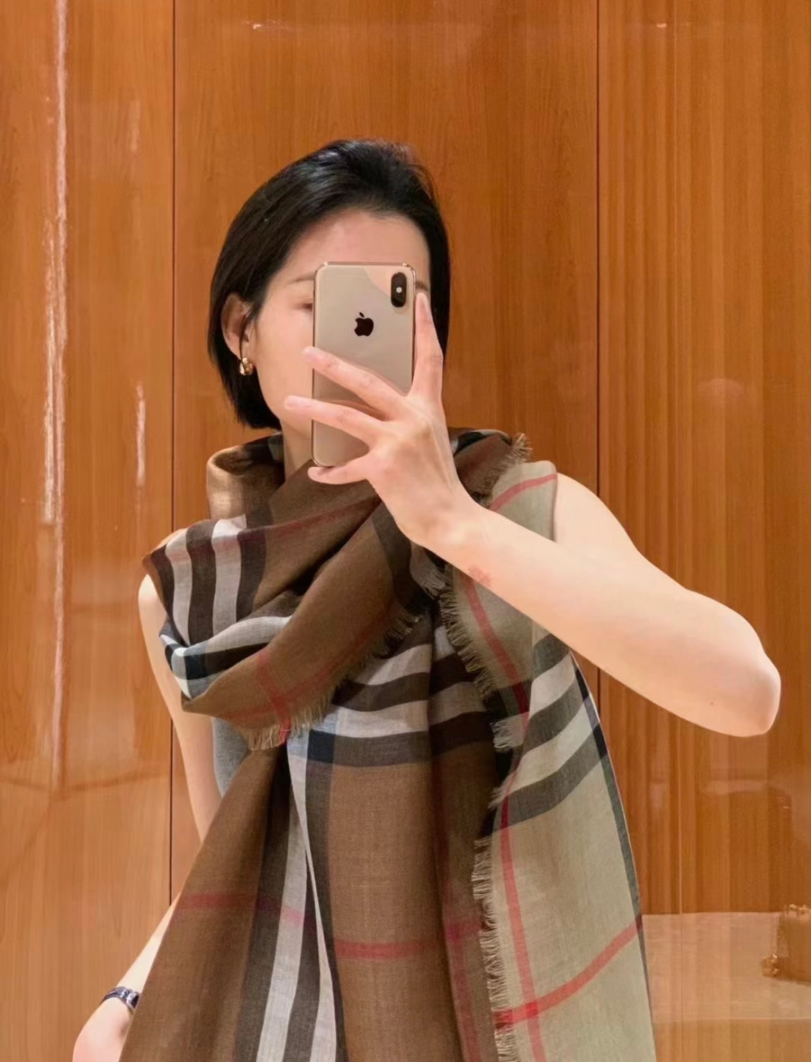신조 / 버버리 스카프