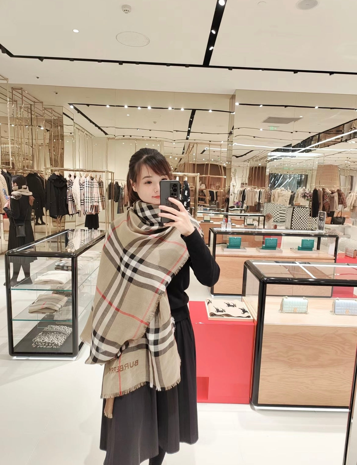 신조 / 버버리 스카프