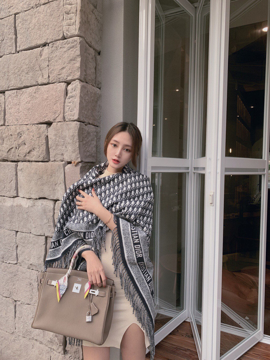 신조 / 디올 스카프
