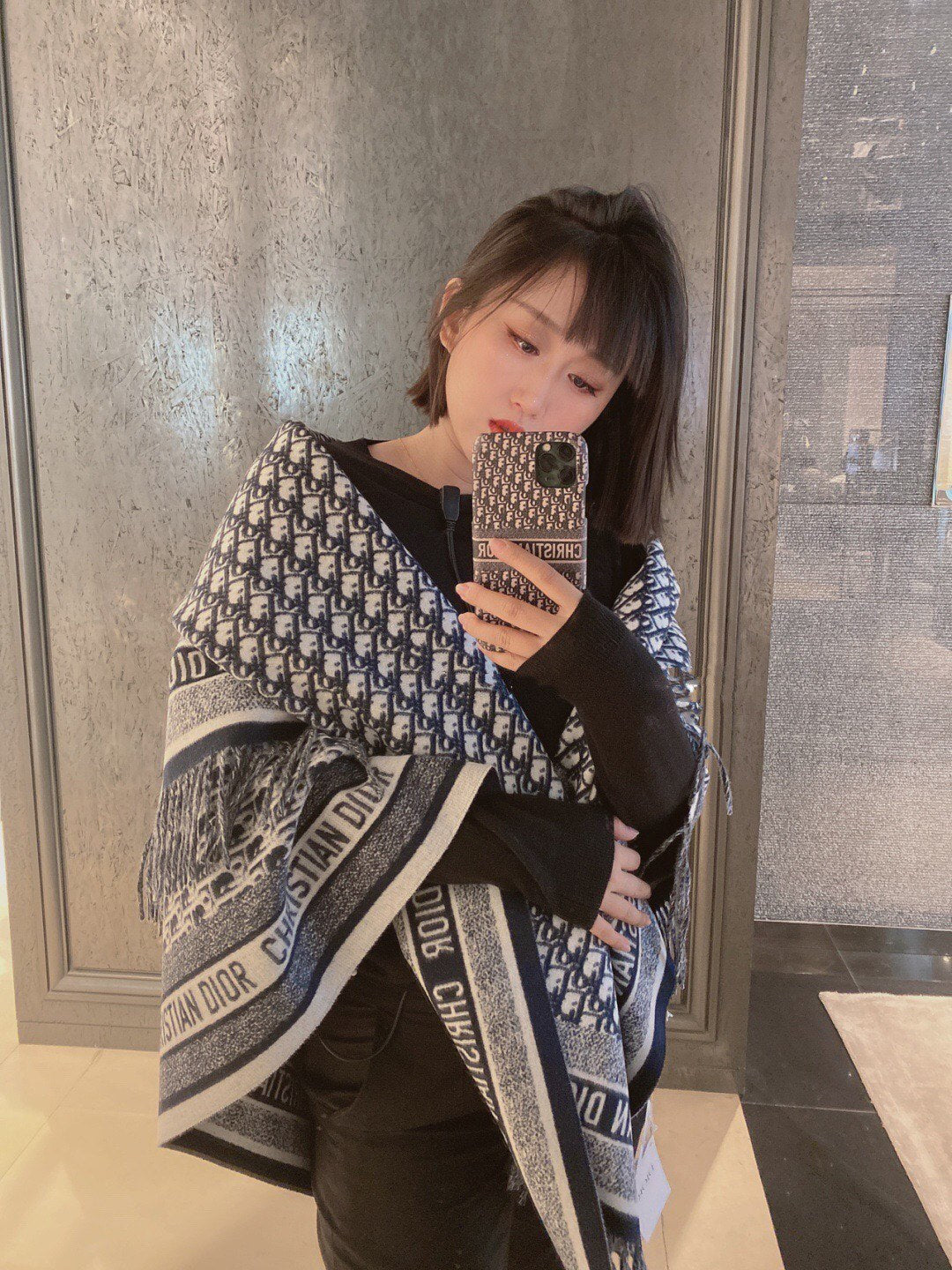 신조 / 디올 스카프