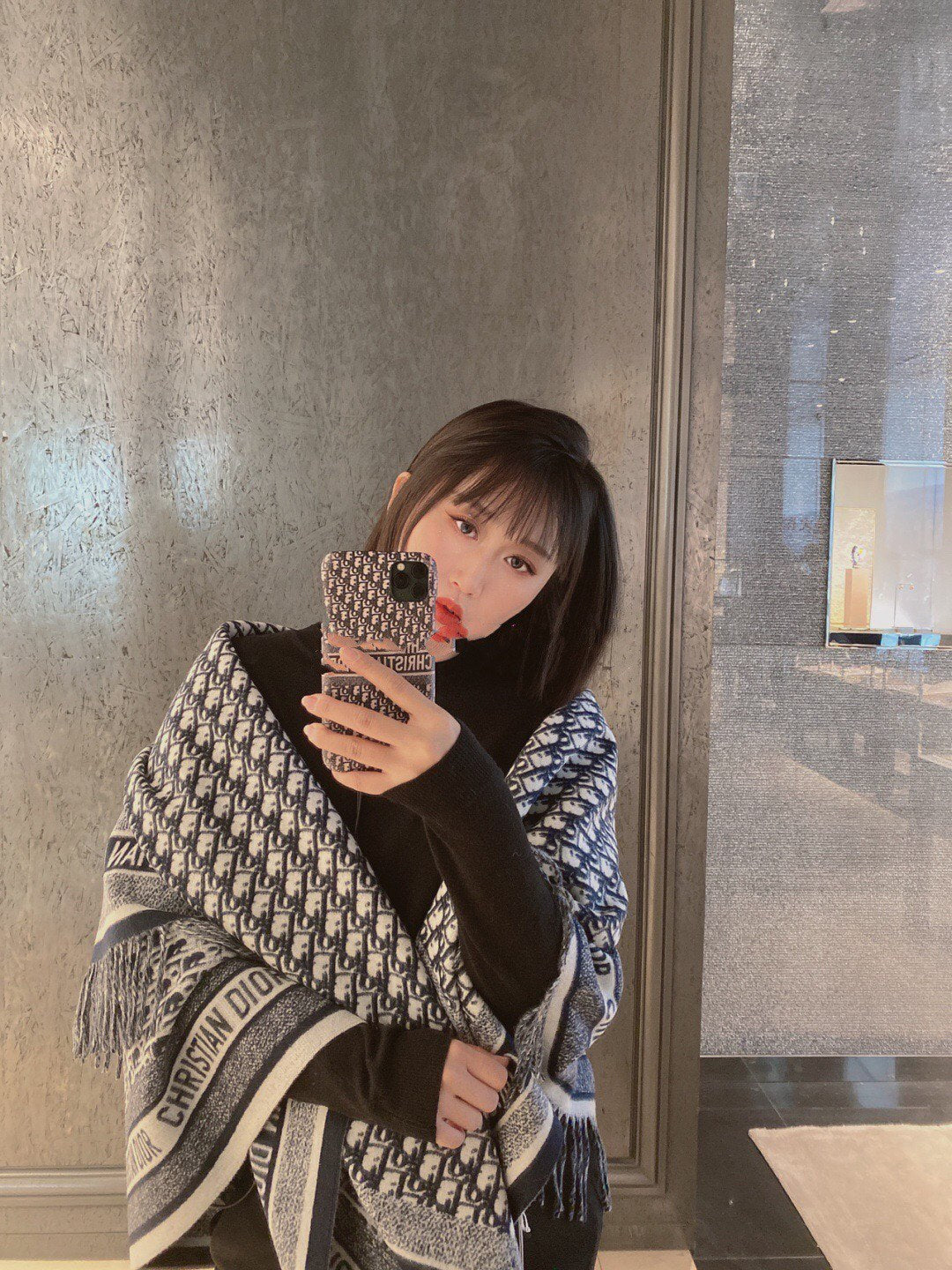 신조 / 디올 스카프