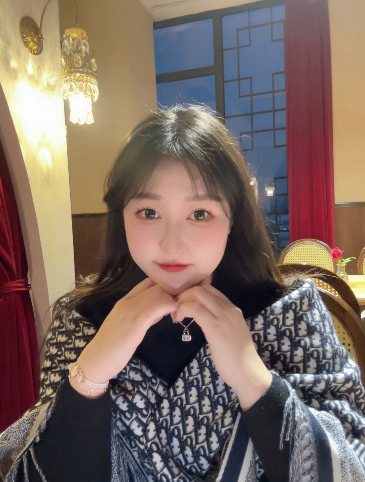신조 / 디올 스카프