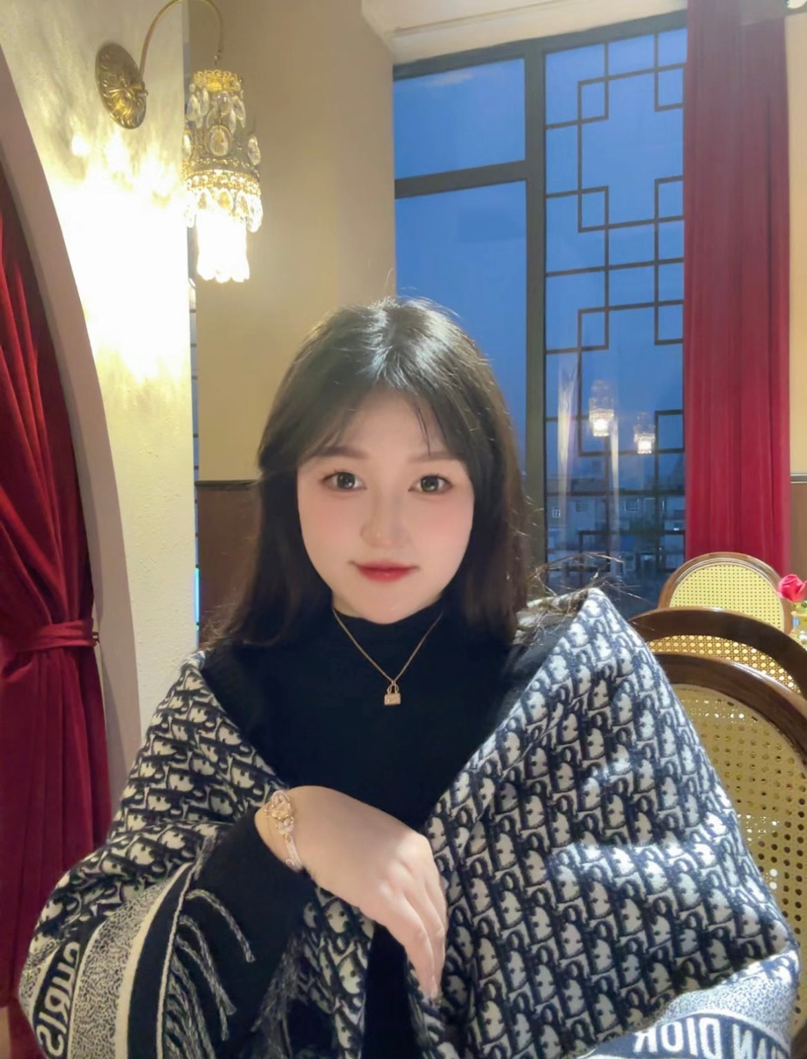 신조 / 디올 스카프