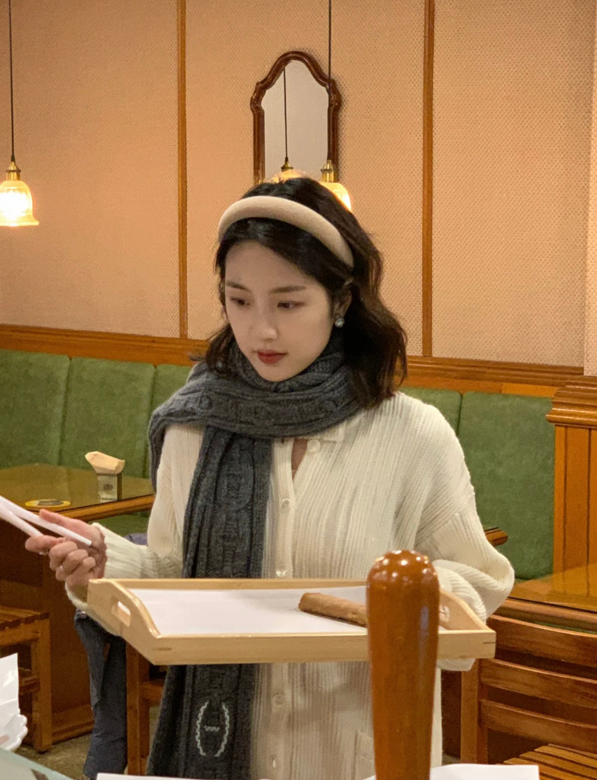 신조 / 에르메스 스카프