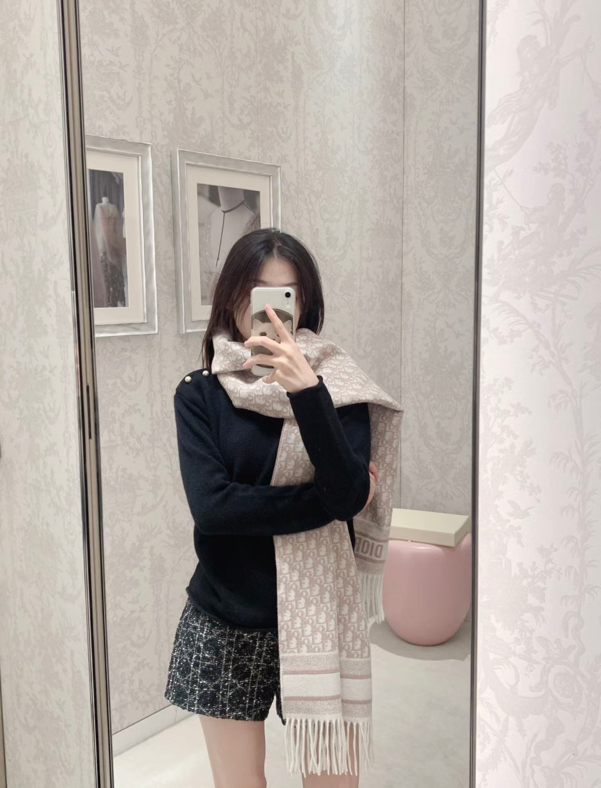 신조 / 디올 스카프