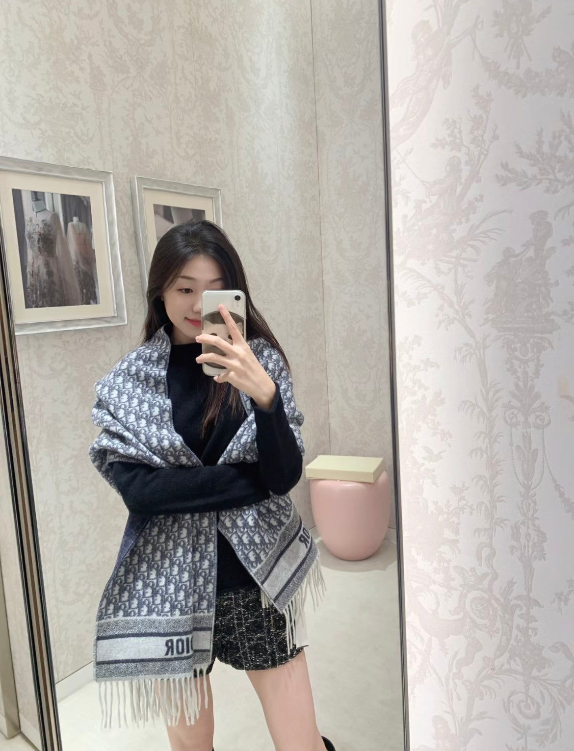 신조 / 디올 스카프
