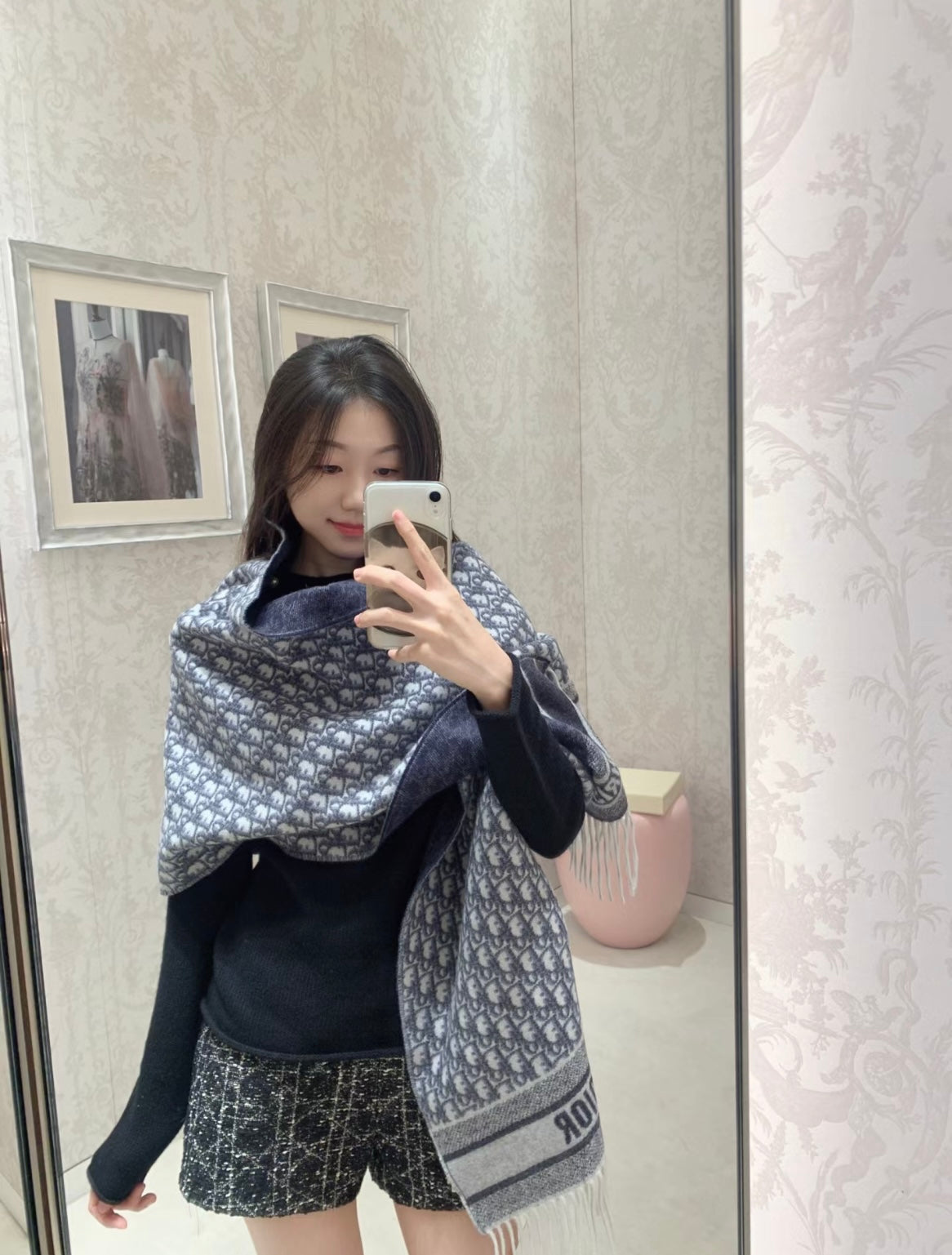 신조 / 디올 스카프
