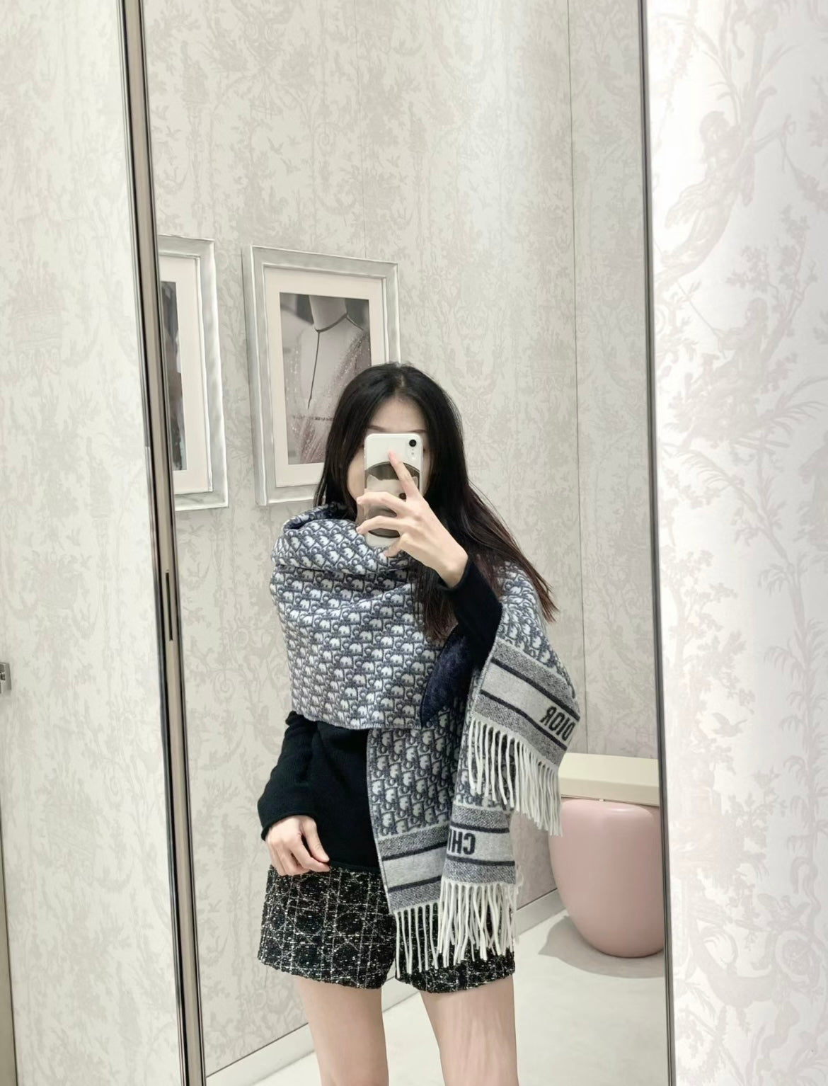 신조 / 디올 스카프