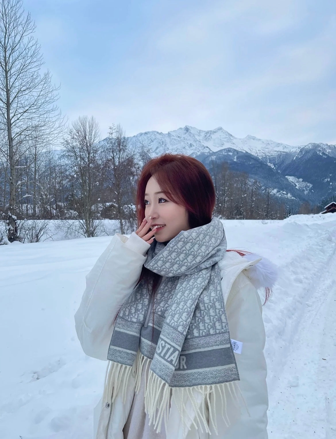 신조 / 디올 스카프