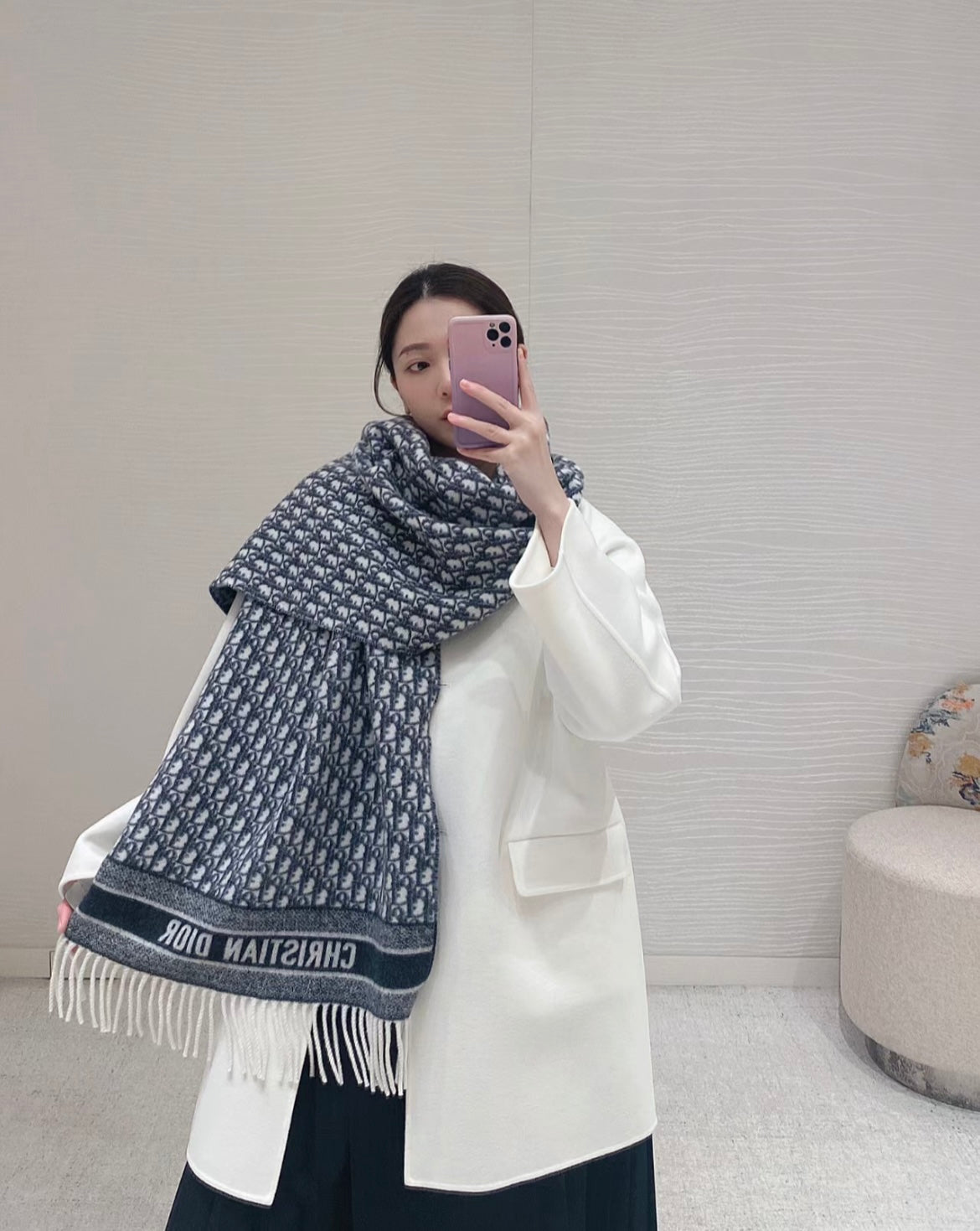 신조 / 디올 스카프