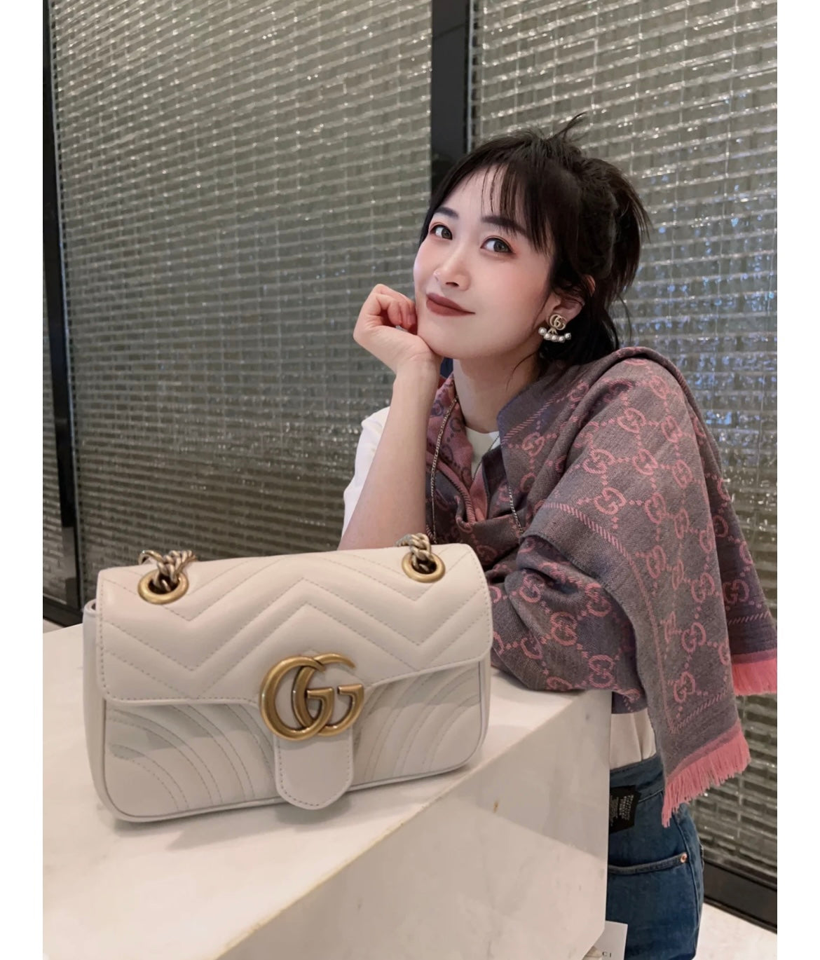 신조 / 구찌 스카프