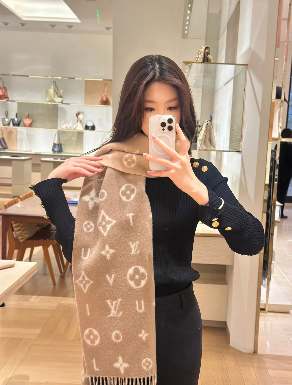 신조 / 루이비통 스카프