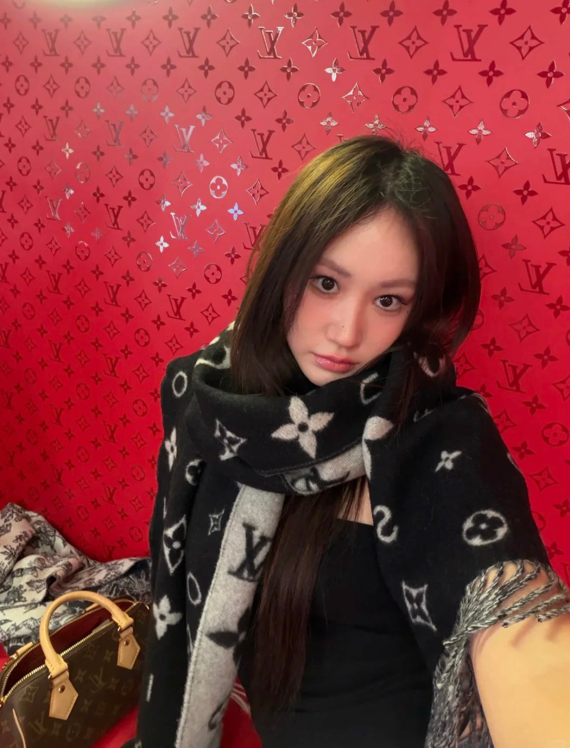 신조 / 루이비통 스카프