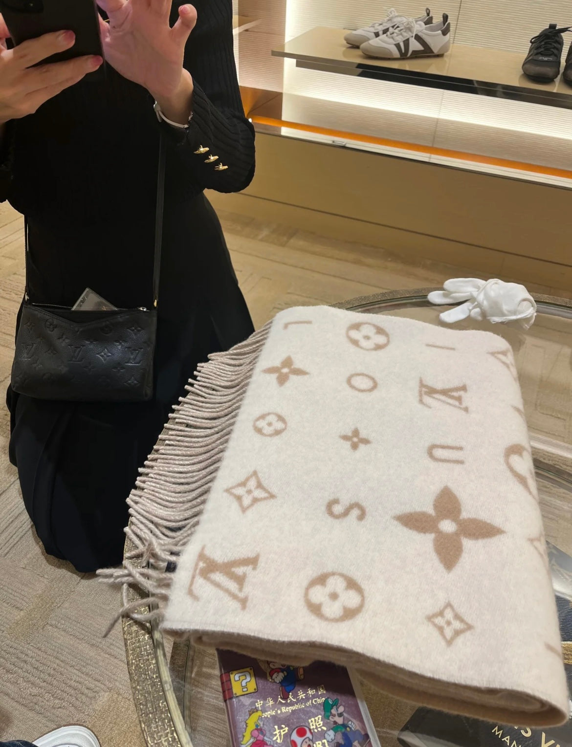 신조 / 루이비통 스카프