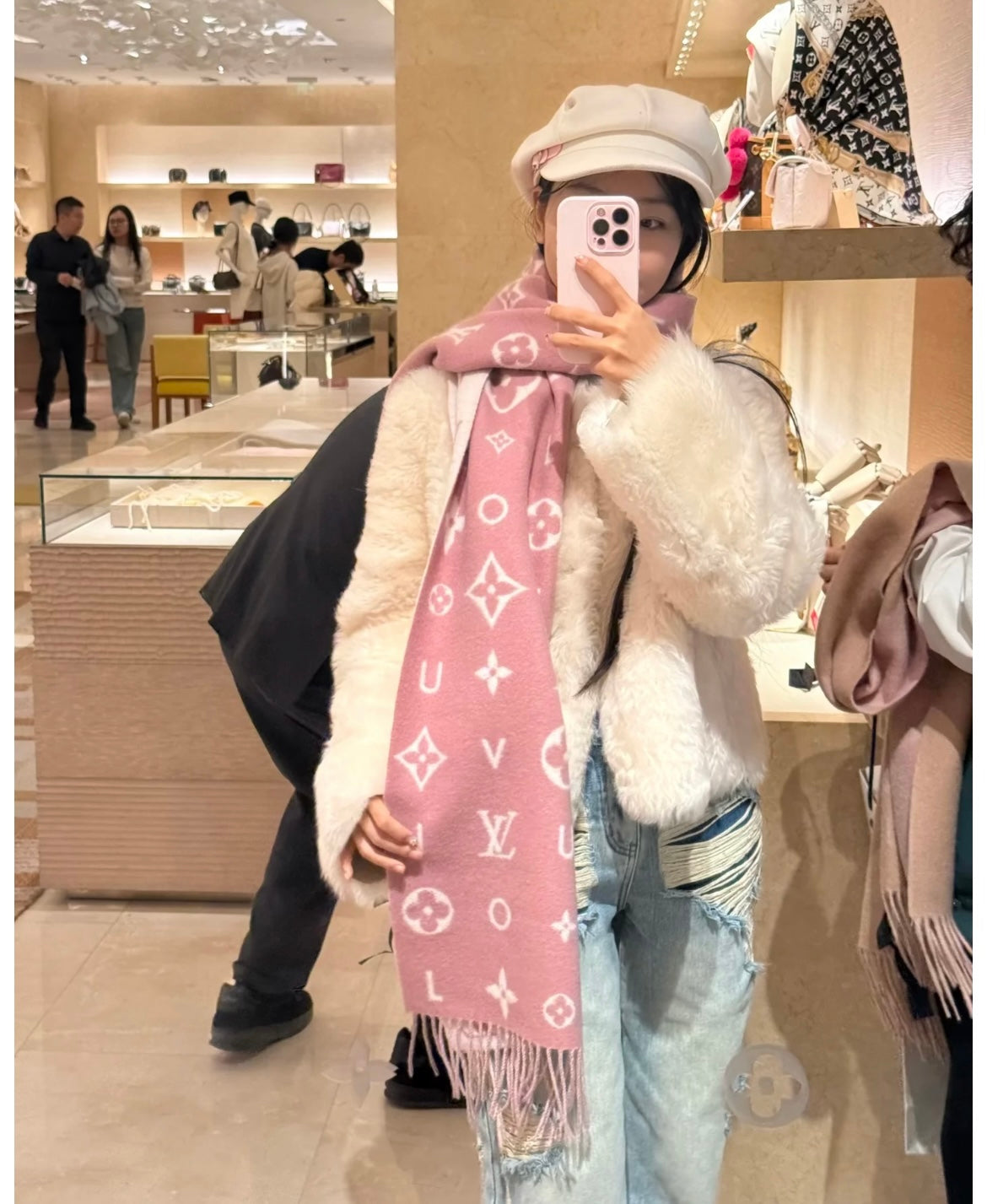 신조 / 루이비통 스카프