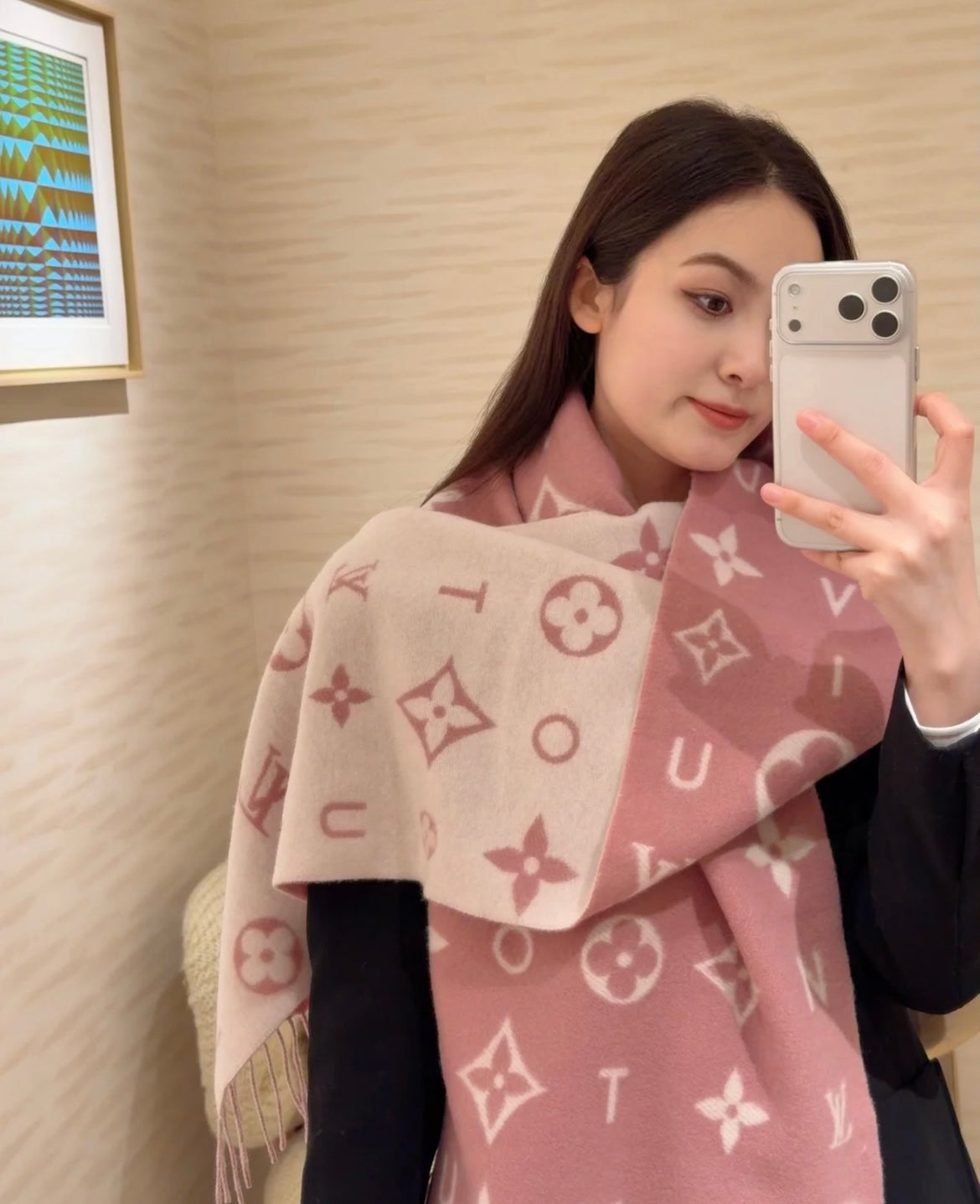 신조 / 루이비통 스카프