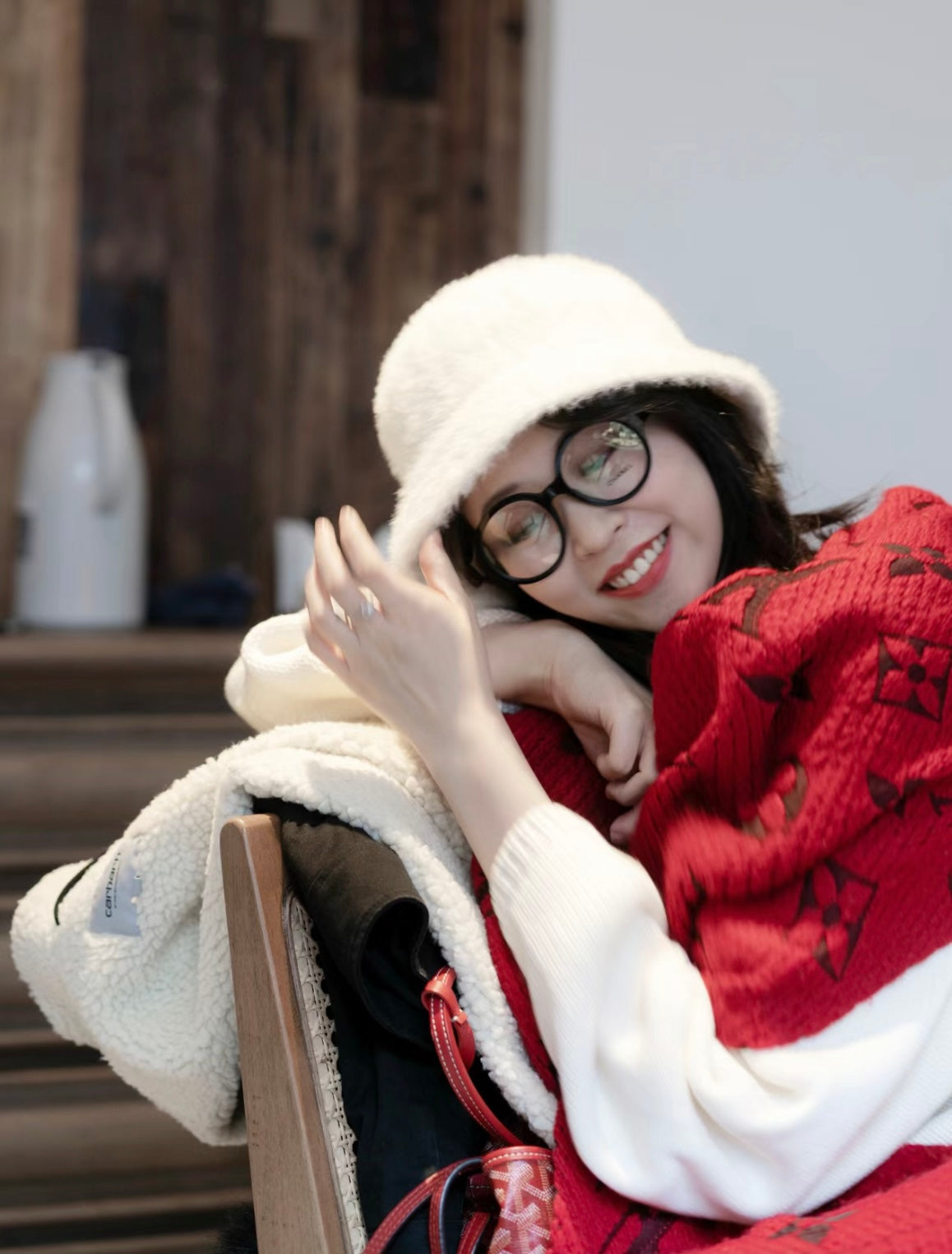 신조 / 루이비통 스카프