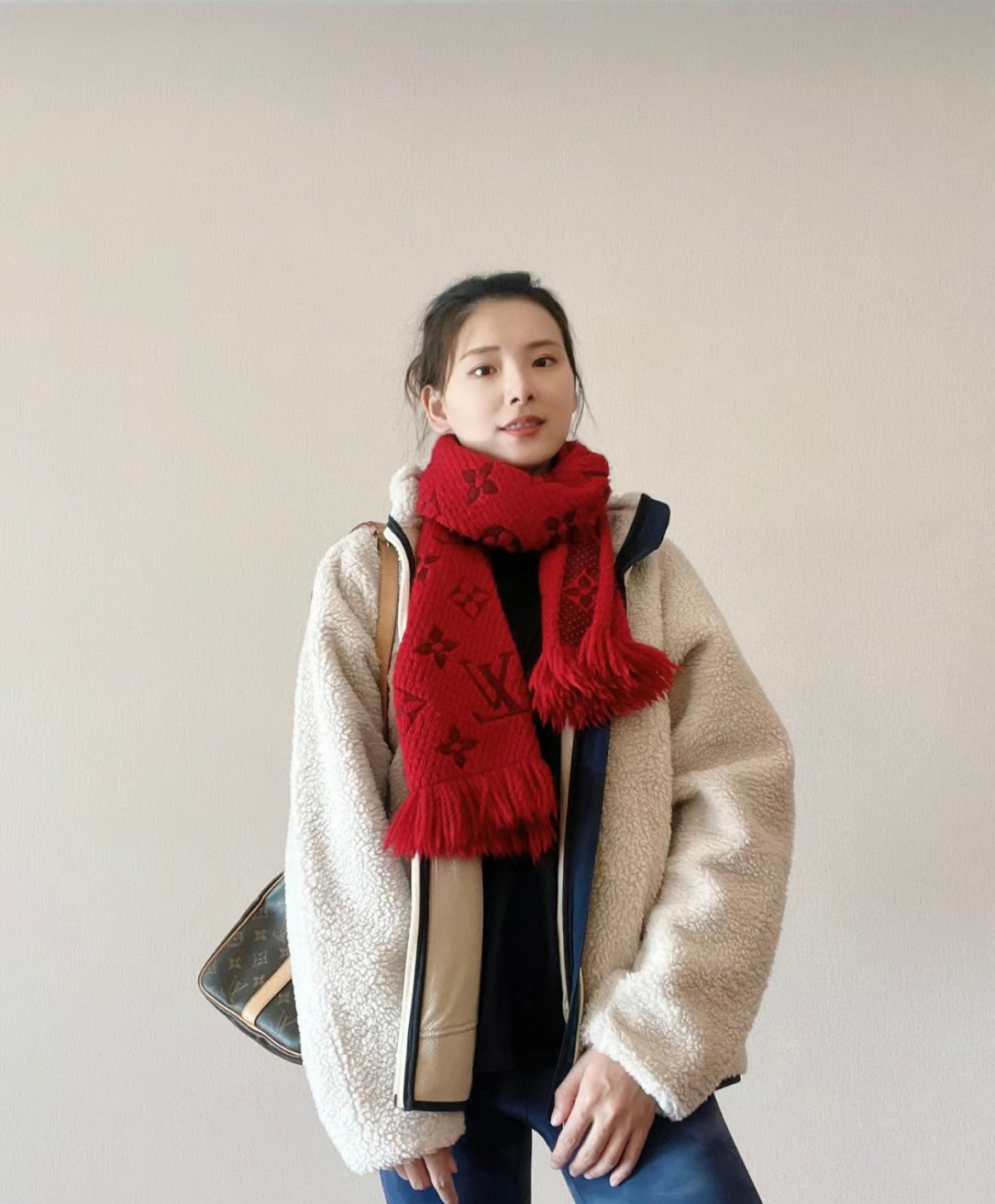 신조 / 루이비통 스카프