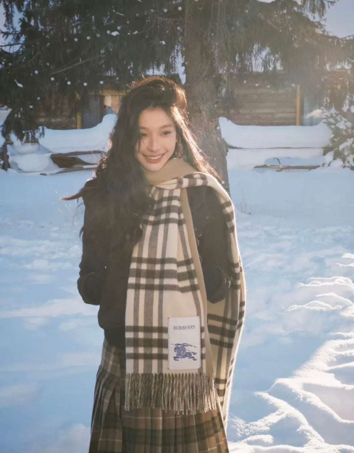신조 / 버버리 스카프