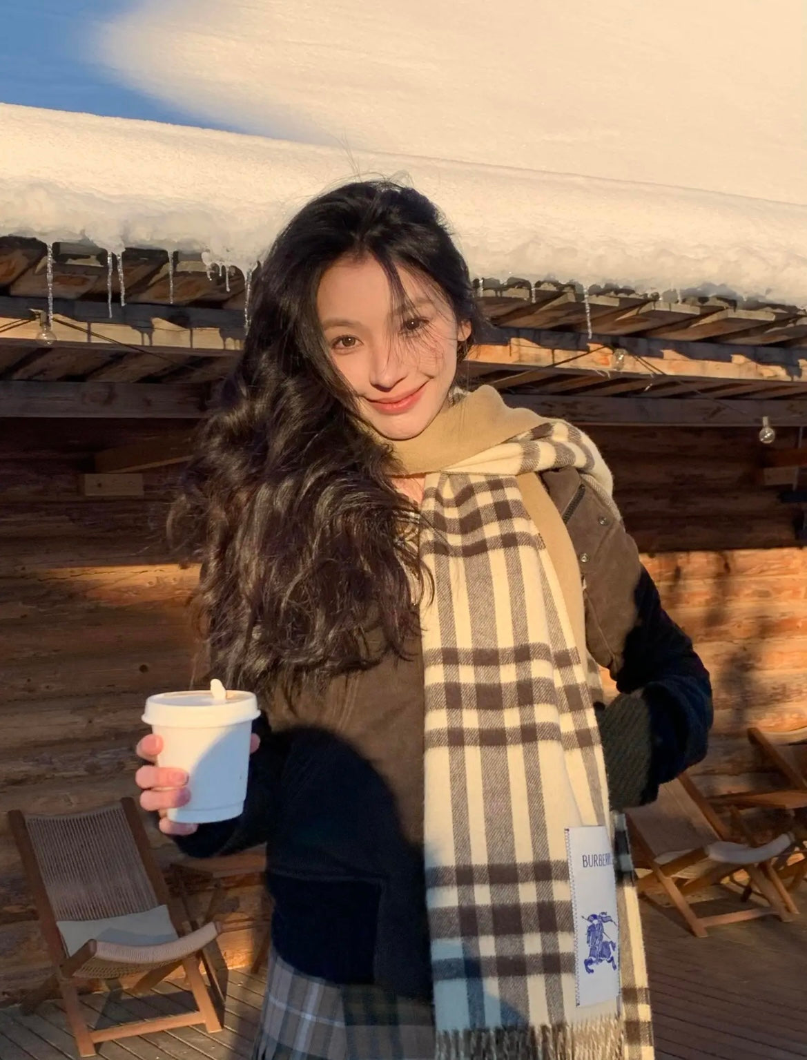 신조 / 버버리 스카프