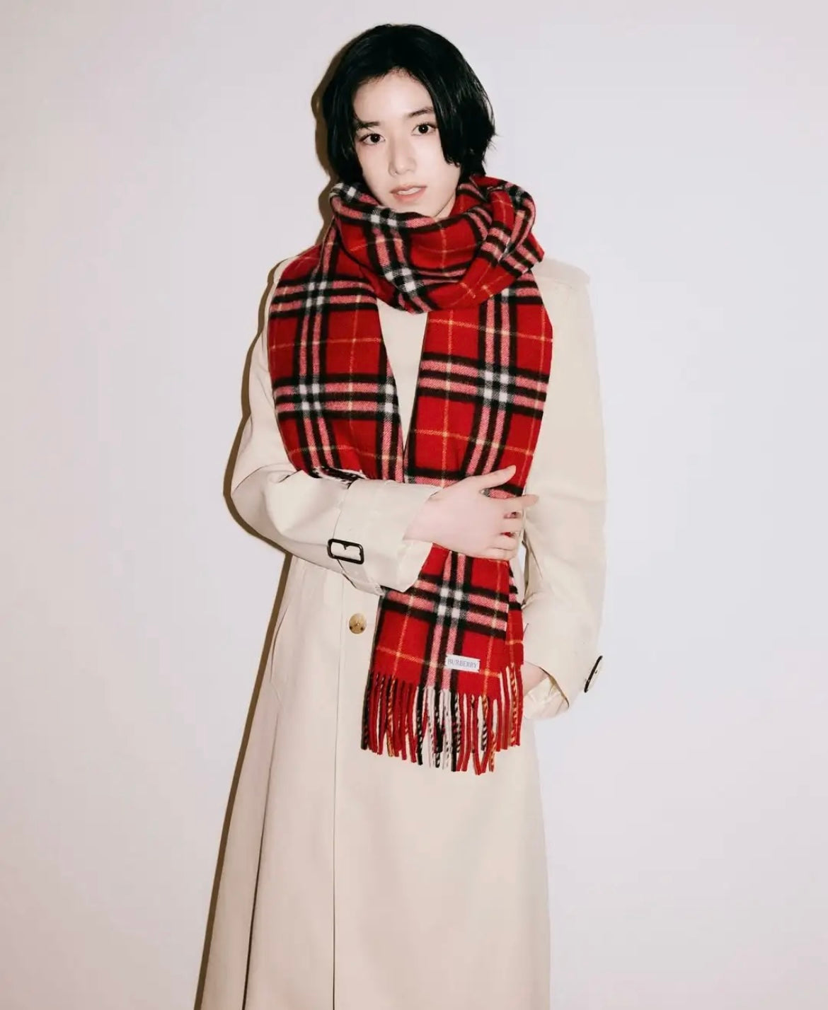 신조 / 버버리 스카프