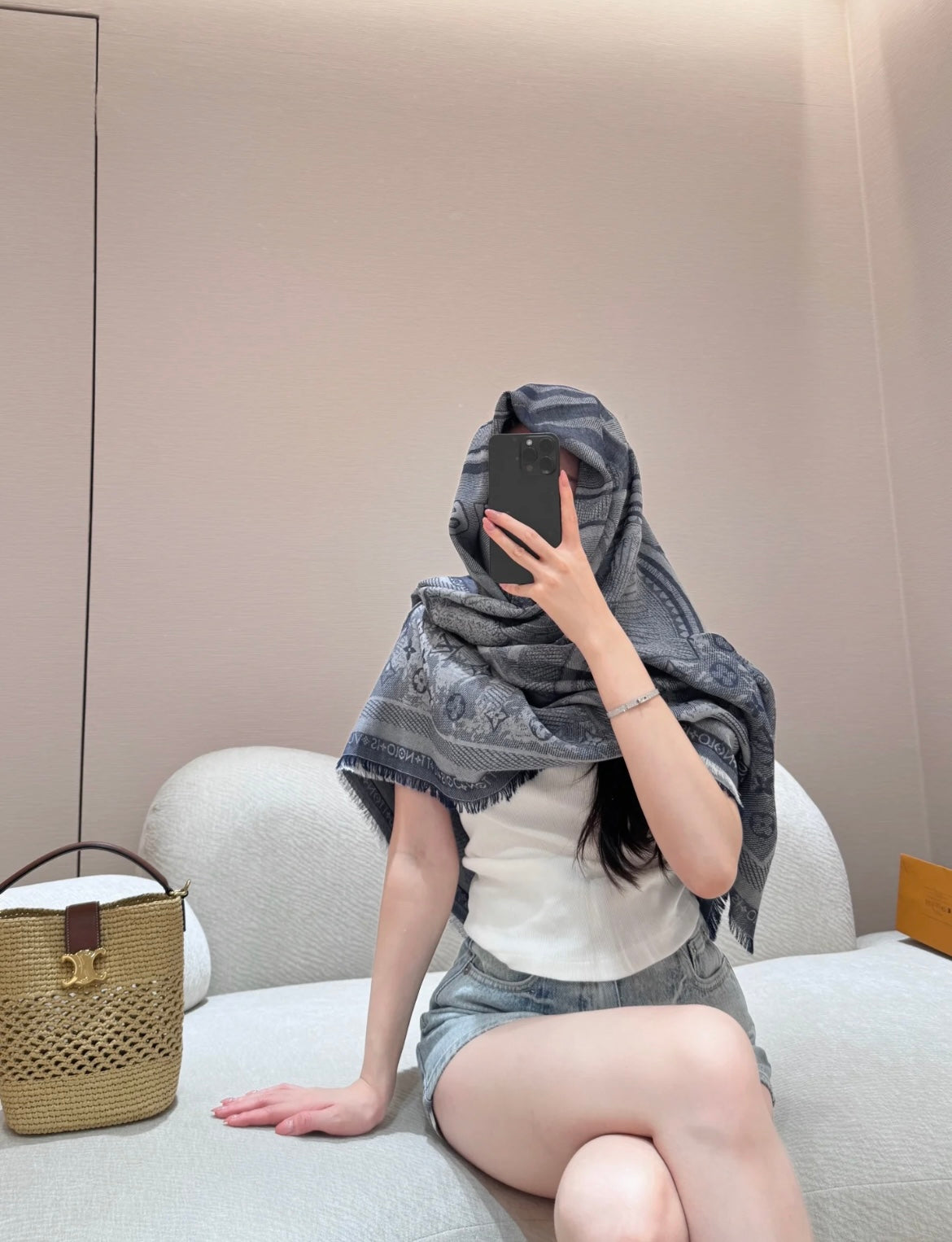 신조 / 루이비통 스카프