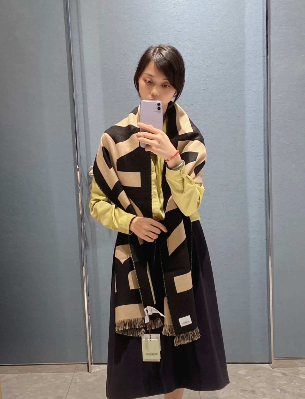 신조 / 버버리 스카프