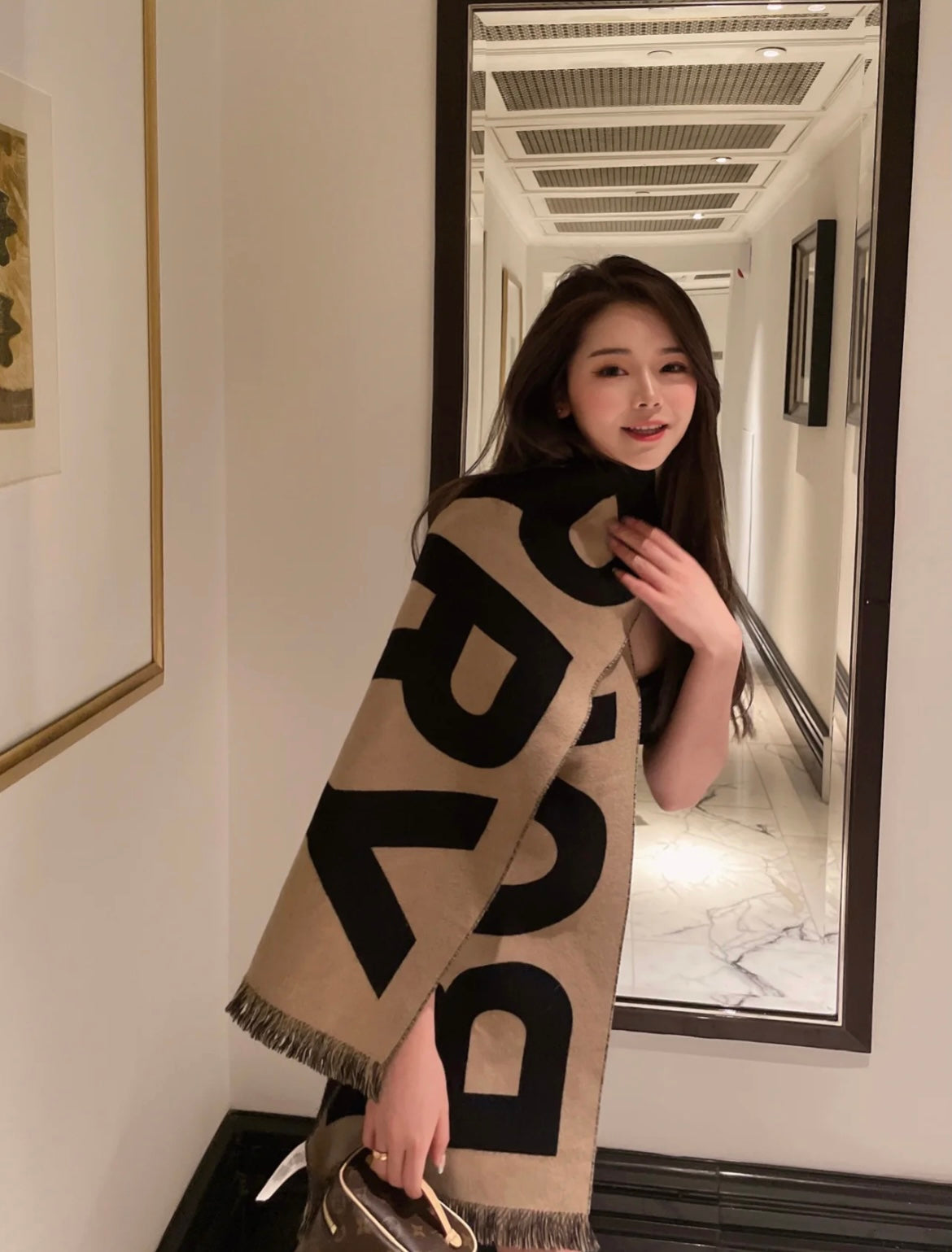 신조 / 버버리 스카프