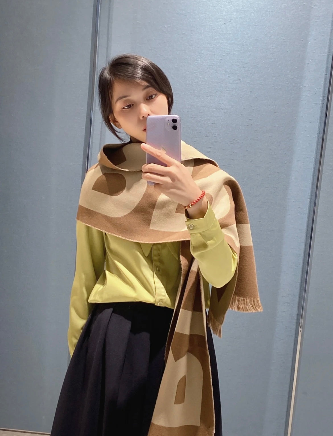 신조 / 버버리 스카프
