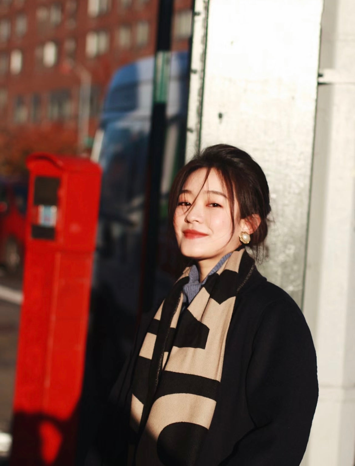 신조 / 버버리 스카프