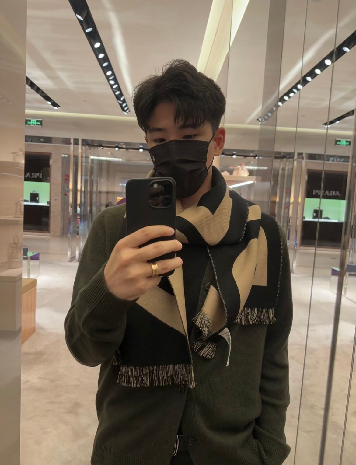신조 / 버버리 스카프