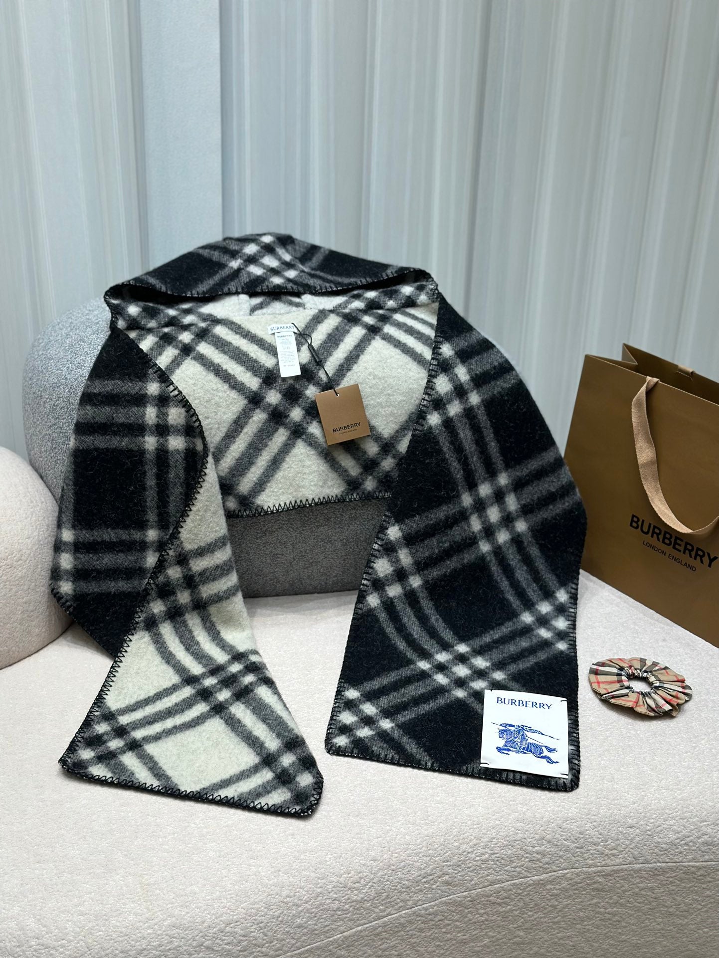 Shinzo Abe / Burberry Scarf