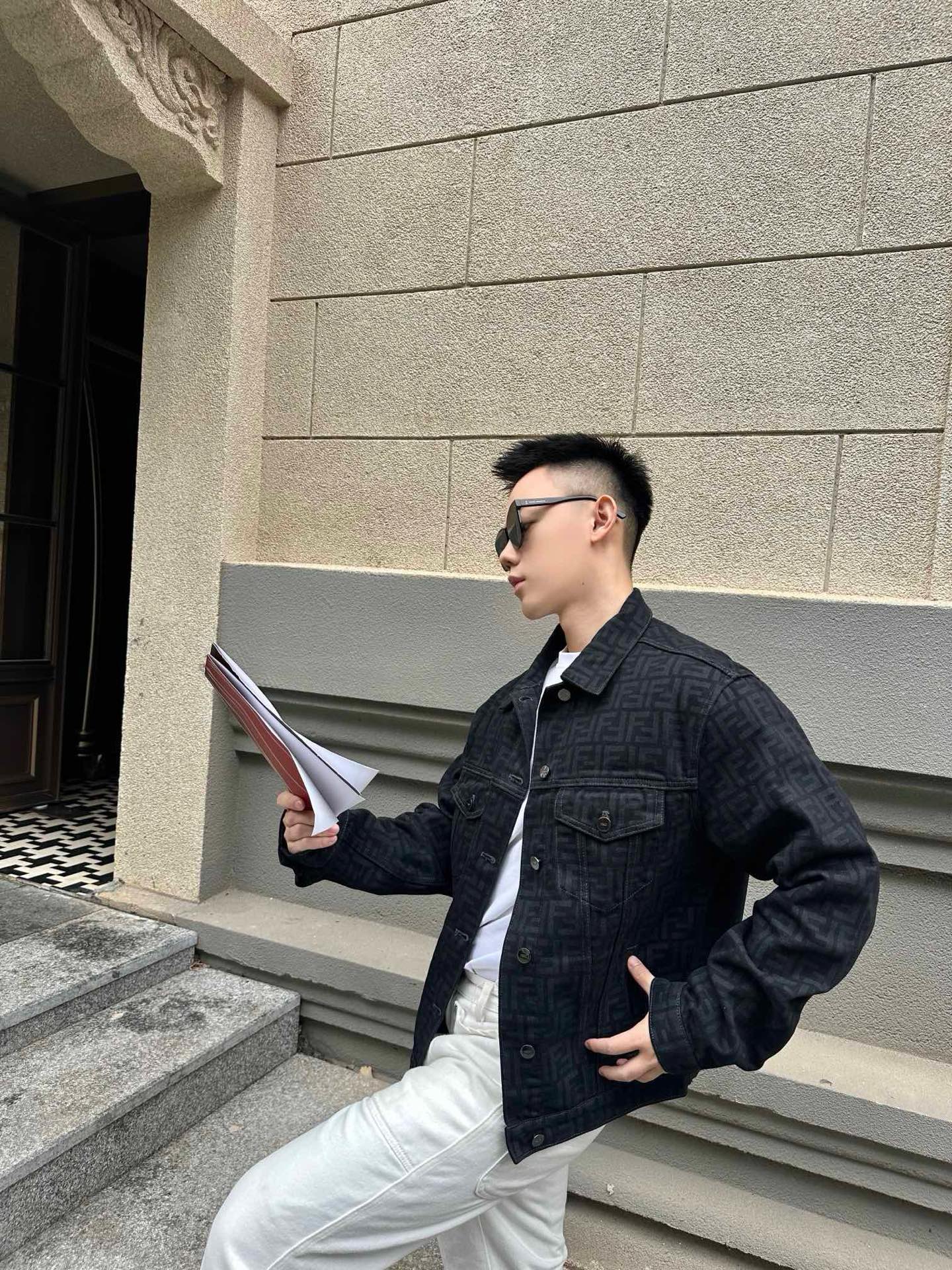 체인2호 / 펜디 데님 자켓 청자켓