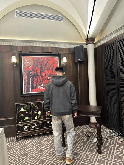 체인2호 / 펜디 면 후드티 그레이