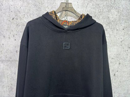 체인2호 / 펜디 면 후드티 블랙