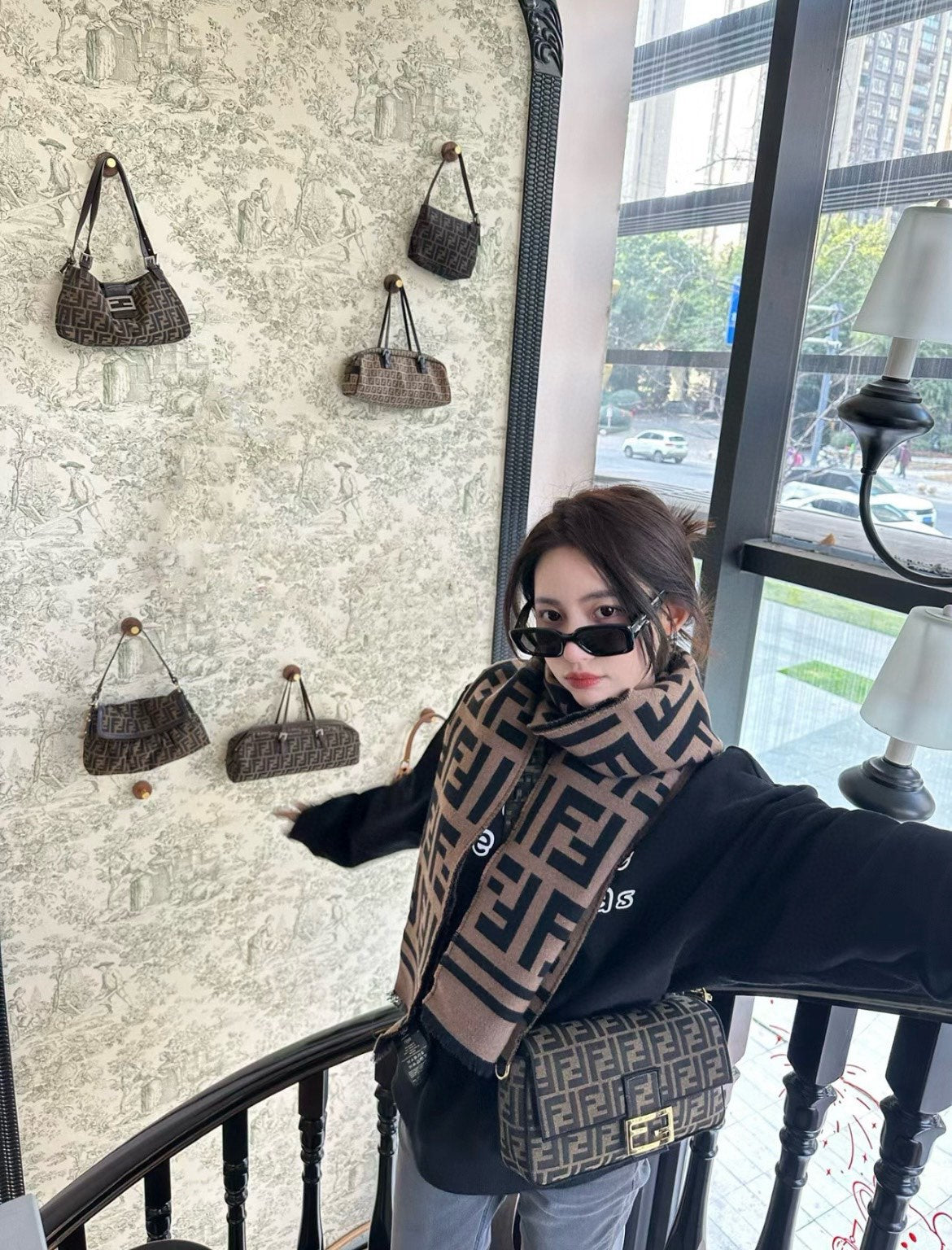 신조 / 펜디 스카프