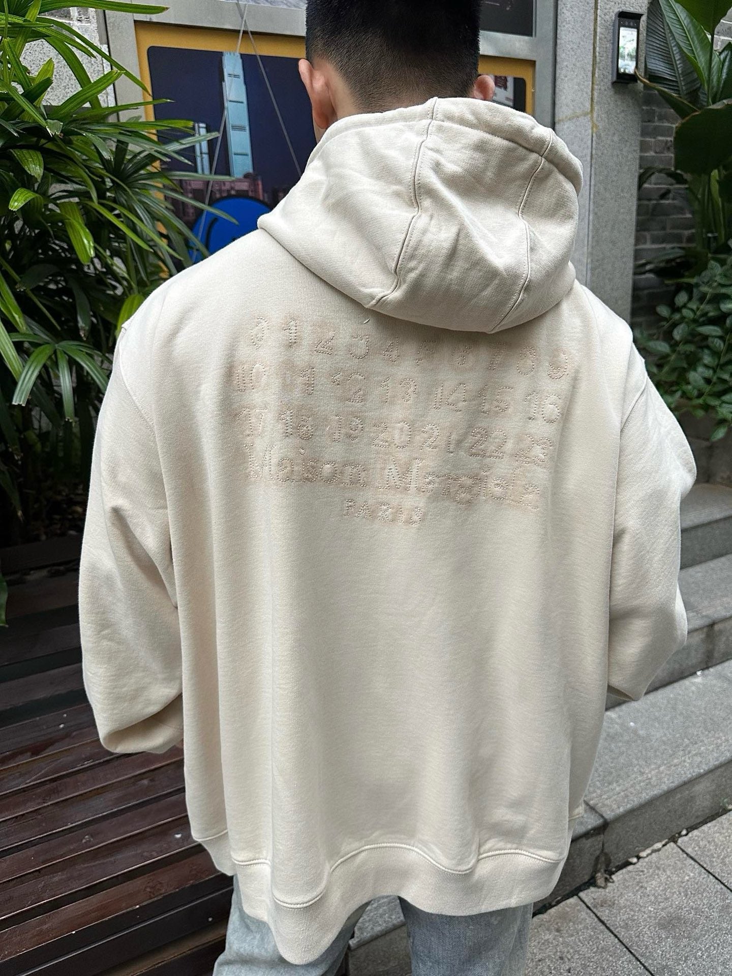체인2호 / 메종마르지엘라 루즈핏 후드 자켓
