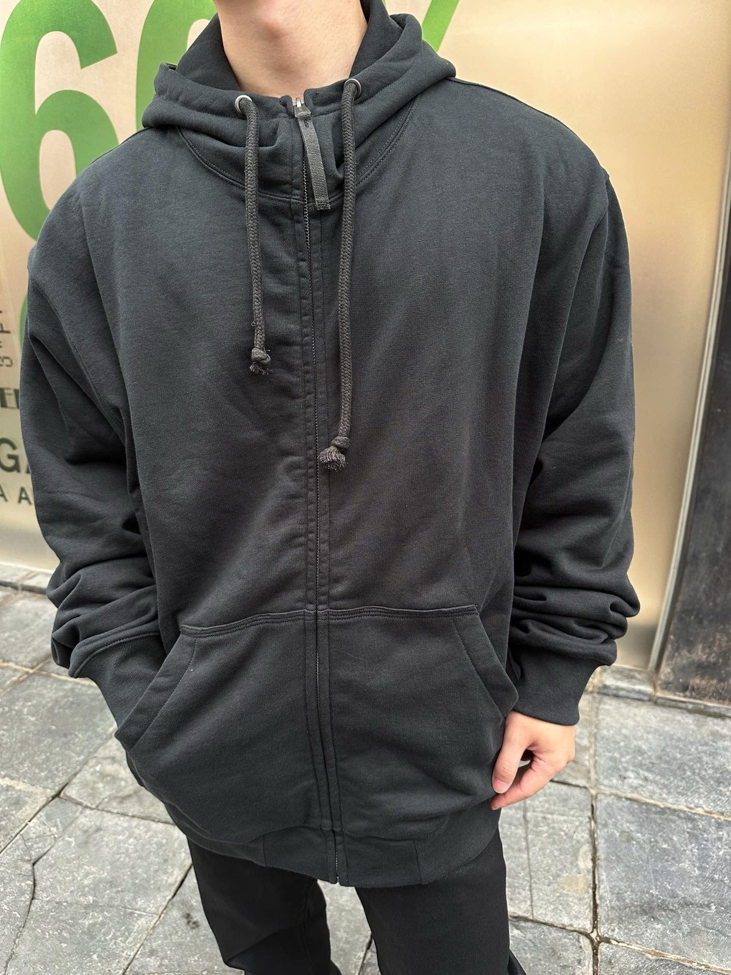 체인2호 / 메종마르지엘라 루즈핏 후드 자켓