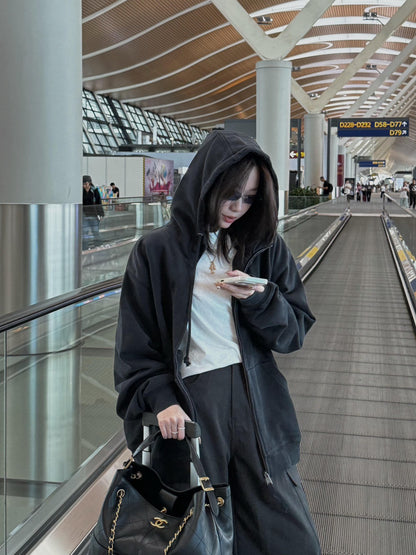 체인2호 / 메종마르지엘라 루즈핏 후드 자켓