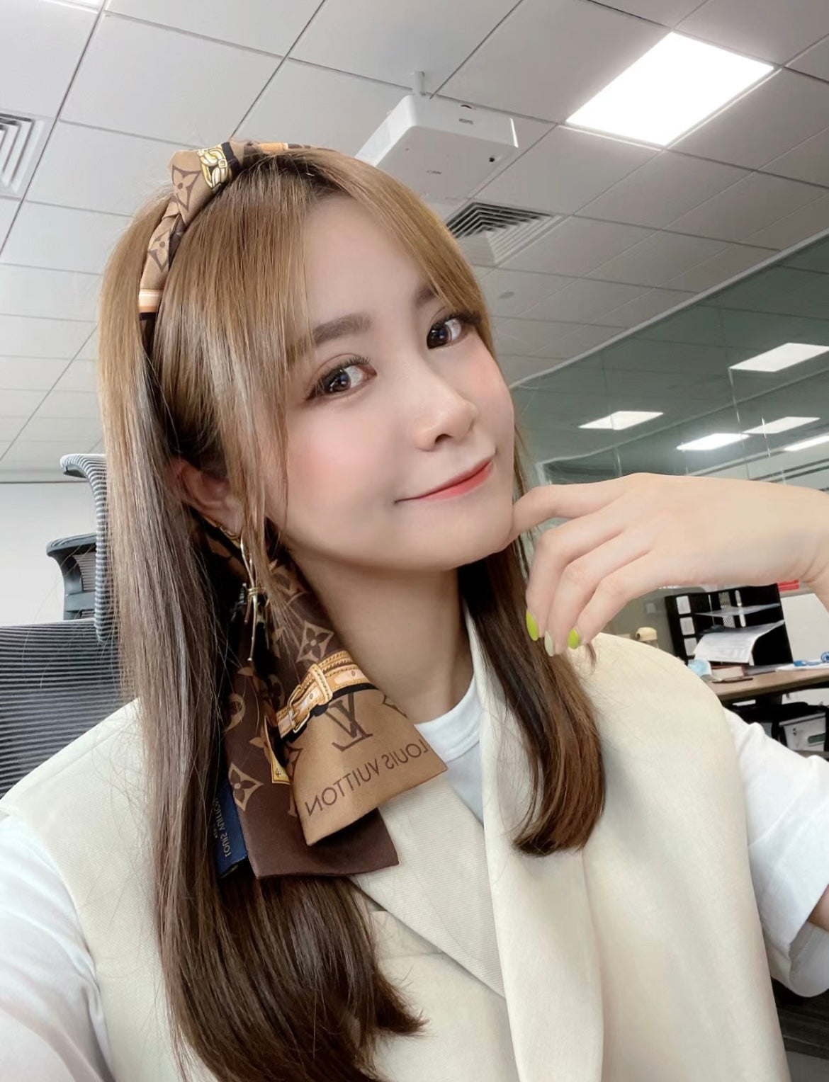 신조 / 루이비통 스카프