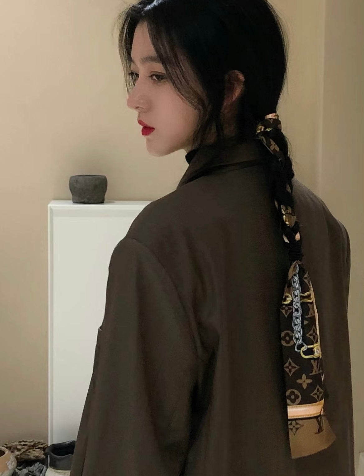 신조 / 루이비통 스카프