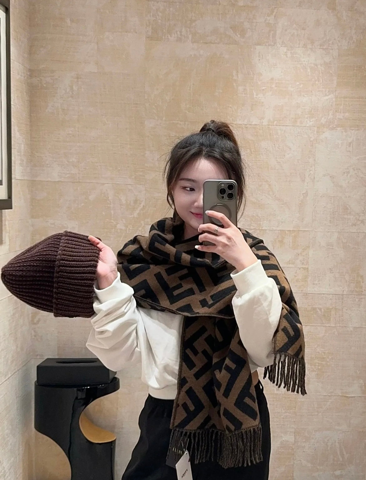 신조 / 펜디 스카프