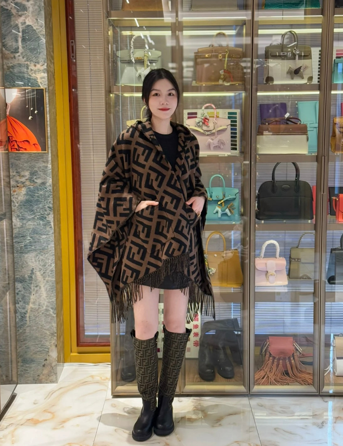 신조 / 펜디 스카프