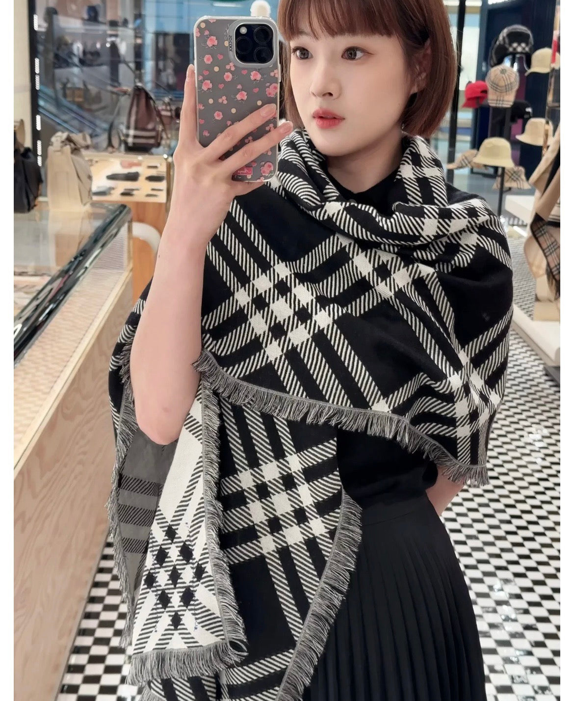 신조 / 버버리 스카프