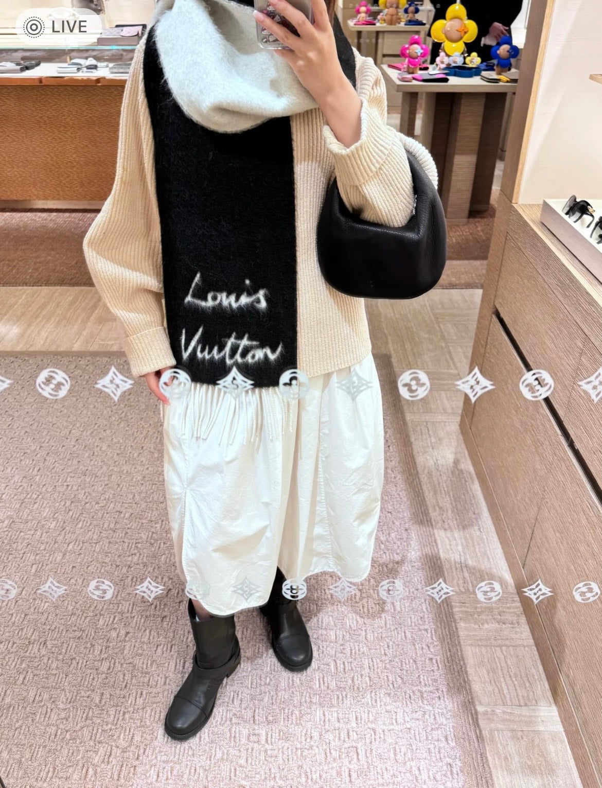 신조 / 루이비통 스카프